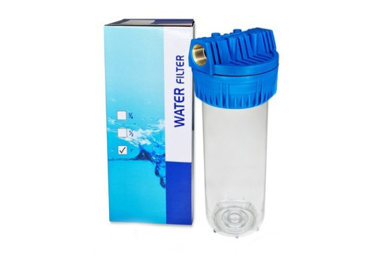 WATERFILTER Průhledný filtr 1/2" SX - 10" na vodovodní potrubí